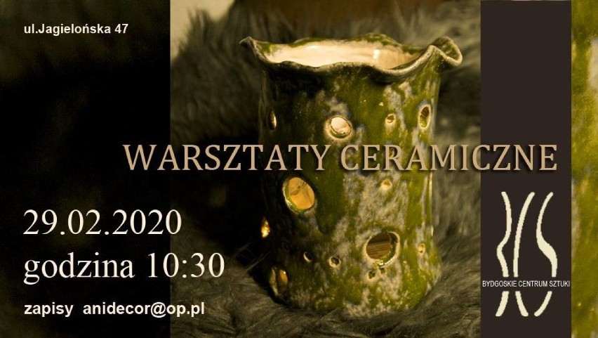 Warsztaty Ceramiczne
Od: 2020-02-29 10:30
Do: 2020-02-29...