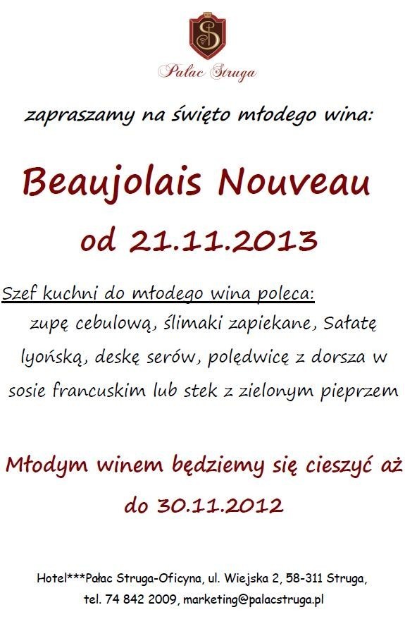 Beaujolais Nouveau