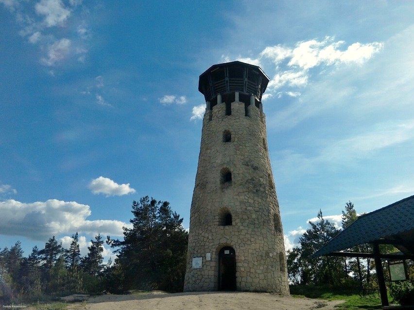 Wieża widokowa w Józefowie na Roztoczu, ul. Kamienna