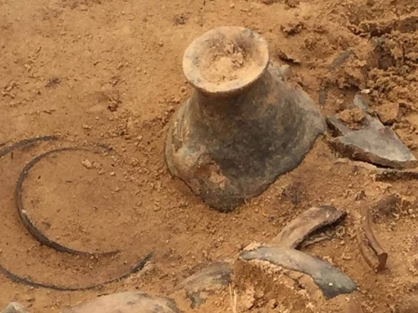 Artefakty sprzed 2,5 tysiąca lat, wykopane w Żaganiu...
