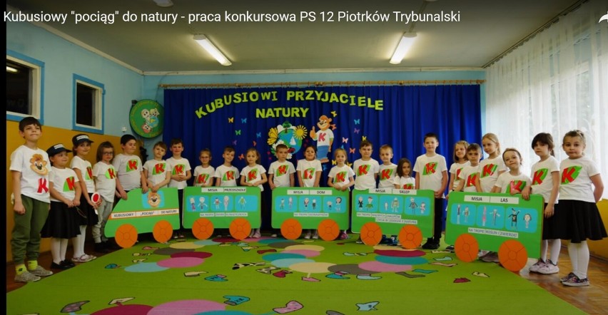 Przedszkole nr 12 w Piotrkowie laureatem ogólnopolskiego konkursu. Tak się spisały przedszkolaki! VIDEO, ZDJĘCIA