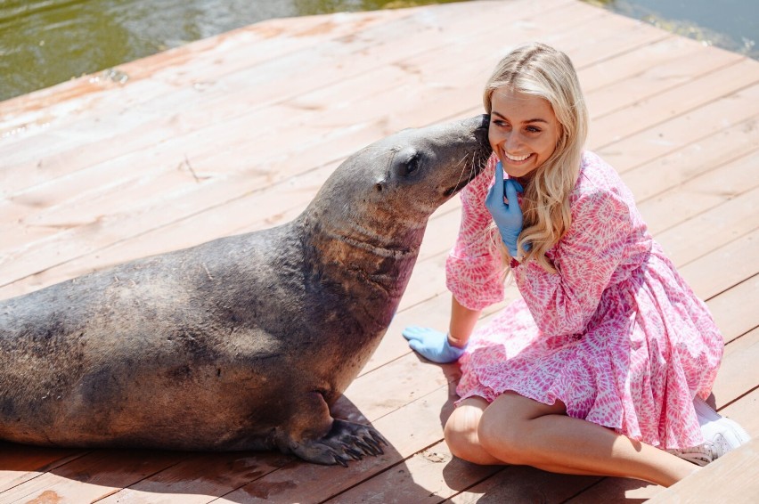 Kandydatki do tytułu Miss Polonia w Zoo Borysew. Zobacz jak się prezentowały podczas fotosesji ZDJĘCIA