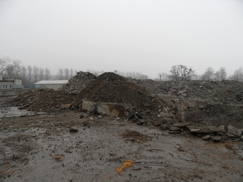 Budowa Elki w Chorzowie: Rozbiórka stacji Stadion Śląski. Sobota[ZDJĘCIA]