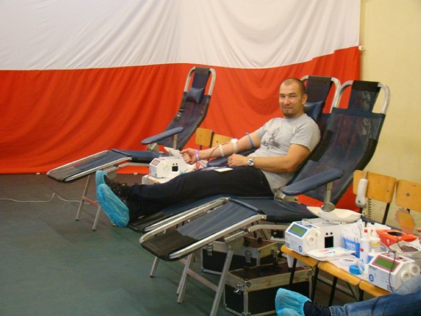 W Zespole Szkół Technicznych w Pleszewie odbyła się akcja krwiodawstwa pod hasłem "Krew za Krew"