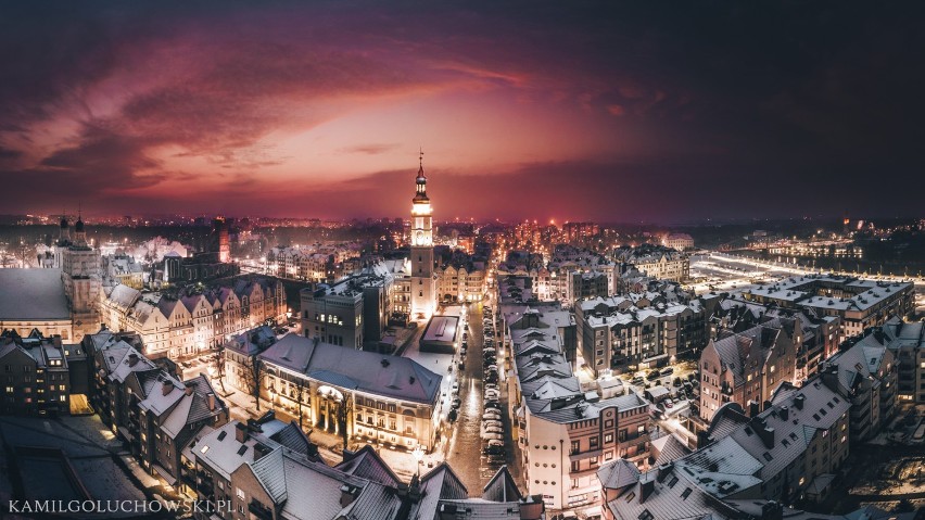 Zima w Głogowie, to była chwila na początku grudnia, ale...