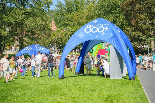 Piknik 800 plus odbył się już w Krynicy-Zdroju. Teraz zagości w Trzebini i Kluczach