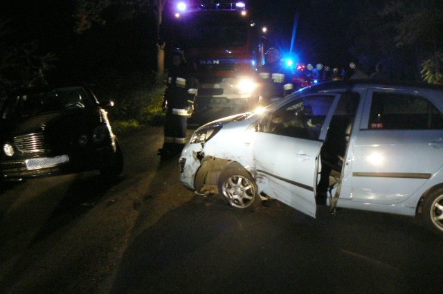 Wypadek w Grąblinie gmina Kramsk