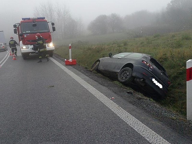 Wypadek jasienica rosielna