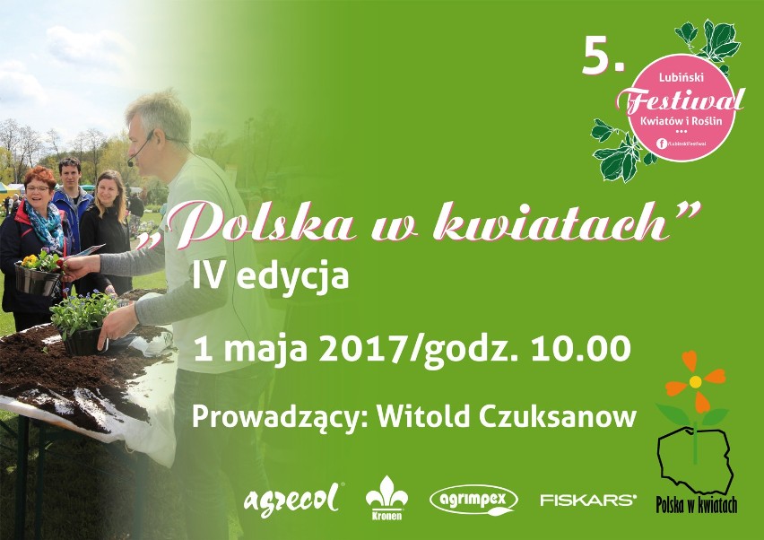 Wiotold Czuksanow gospodarzem Lubińskiego Festiwalu Kwiatów i Roślin