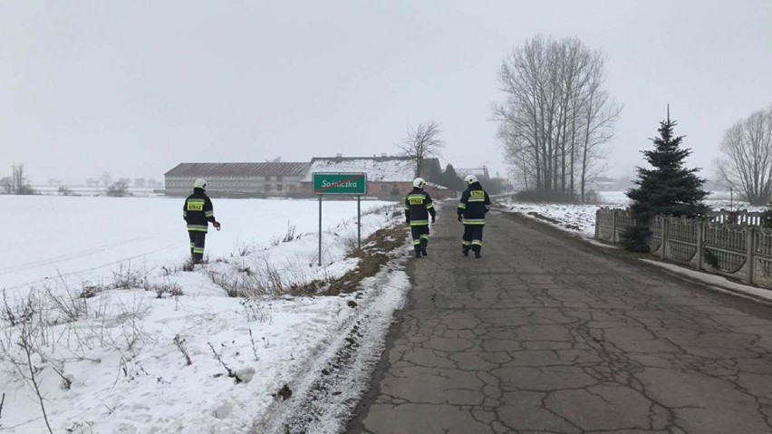 Wyciek gazu w gminie Dobrzyca