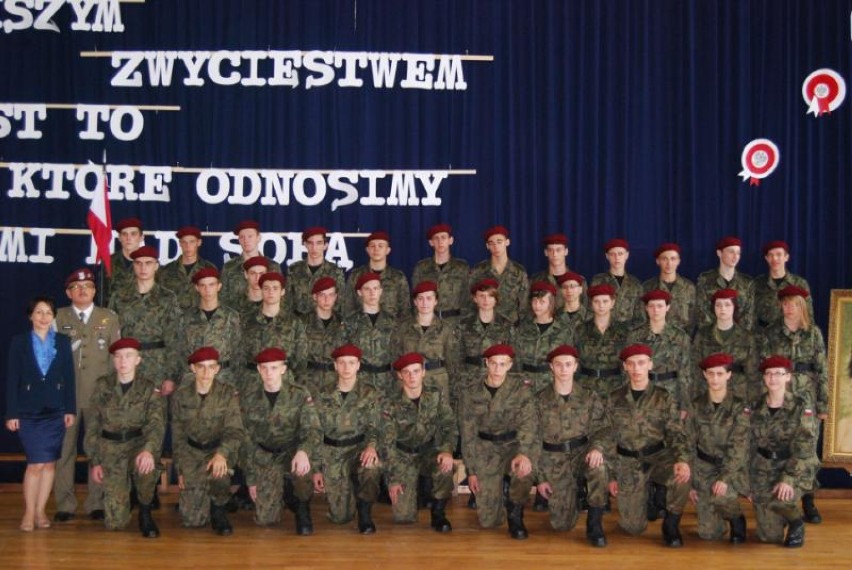 Klasa wojskowa w ZSP nr 1. Inauguracja nowego roku szkolnego...