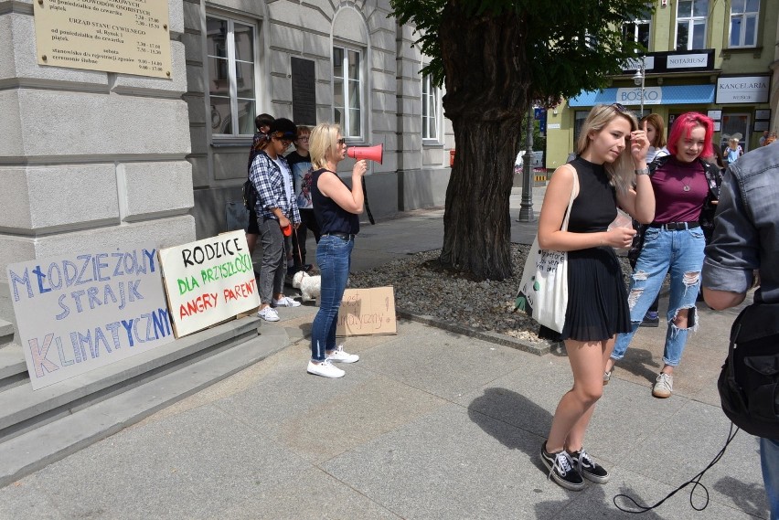 Strajk Klimatyczny na Rynku w Kielcach. Młodzież walczy ze zmianami