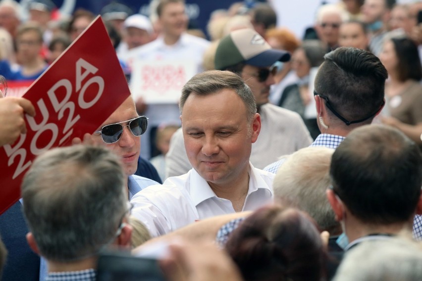 Andrzej Duda ubiega się o reelekcję.