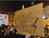  Protest w Nowej Soli przeciwko całkowitemu zakazowi aborcji. Mieszkańcy Nowej Soli wyszli na ulice miasta. Protest był też w Kożuchowie