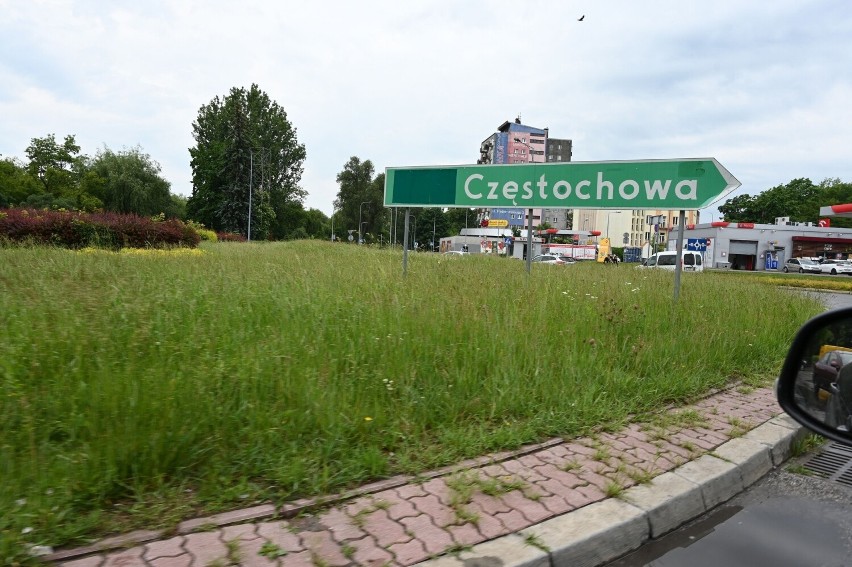 Rondo Giedroycia przy Żytniej i Ogrodowej w Kielcach