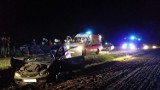 Wypadek we wsi Głogowa. Kierowca opla dachował [ZDJĘCIA]