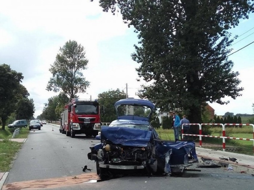 Dwa wypadki z udziałem samochodów ciężarowych