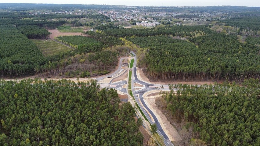 Tak powstaje obwodnica południowa Zielonej Góry (etap prac -...