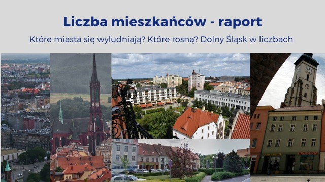 Postanowiliśmy sprawdzić jak zmienia się liczba mieszkańców poszczególnych miejscowości w naszym województwie. Oczywiście Wrocław rośnie na potęgę, ale są i takie miasta, które ewidentnie nie radzą sobie z wyludnieniem. Podajemy dwie wartości - pierwsza to liczba mieszkańców w roku 2008, druga na przełomie roku 2018 i 2019. Zobaczcie wszystkie!