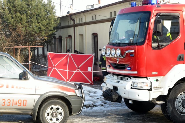 Pożar w Moszczenicy. Zaczadziły się dwie osoby