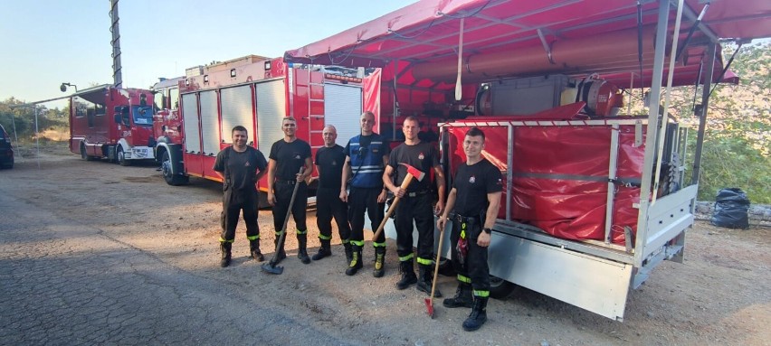 Wolsztyńscy strażacy w Grecji. Mamy relację z pierwszej ręki! [FOTO]