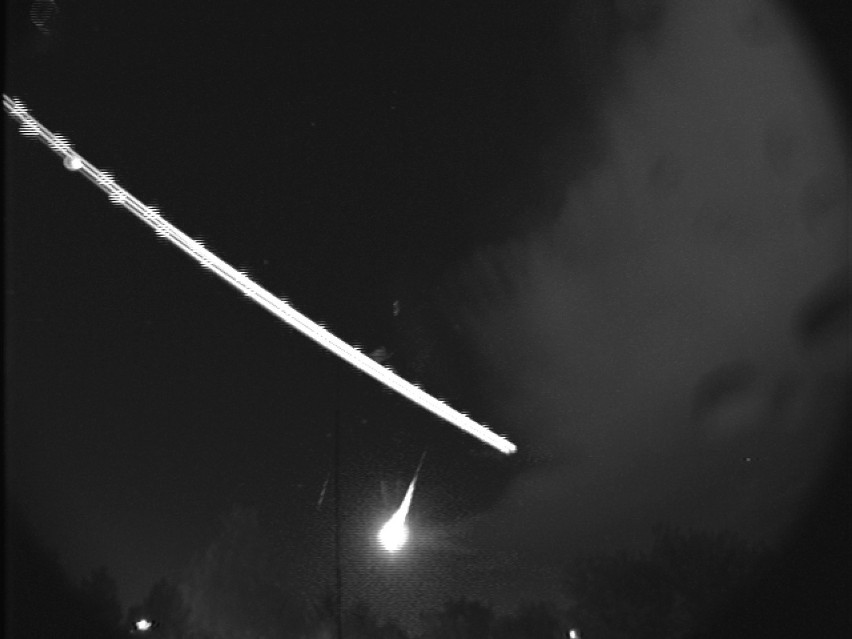 Czy podobny meteor zaobserwowano nad Śląskiem?