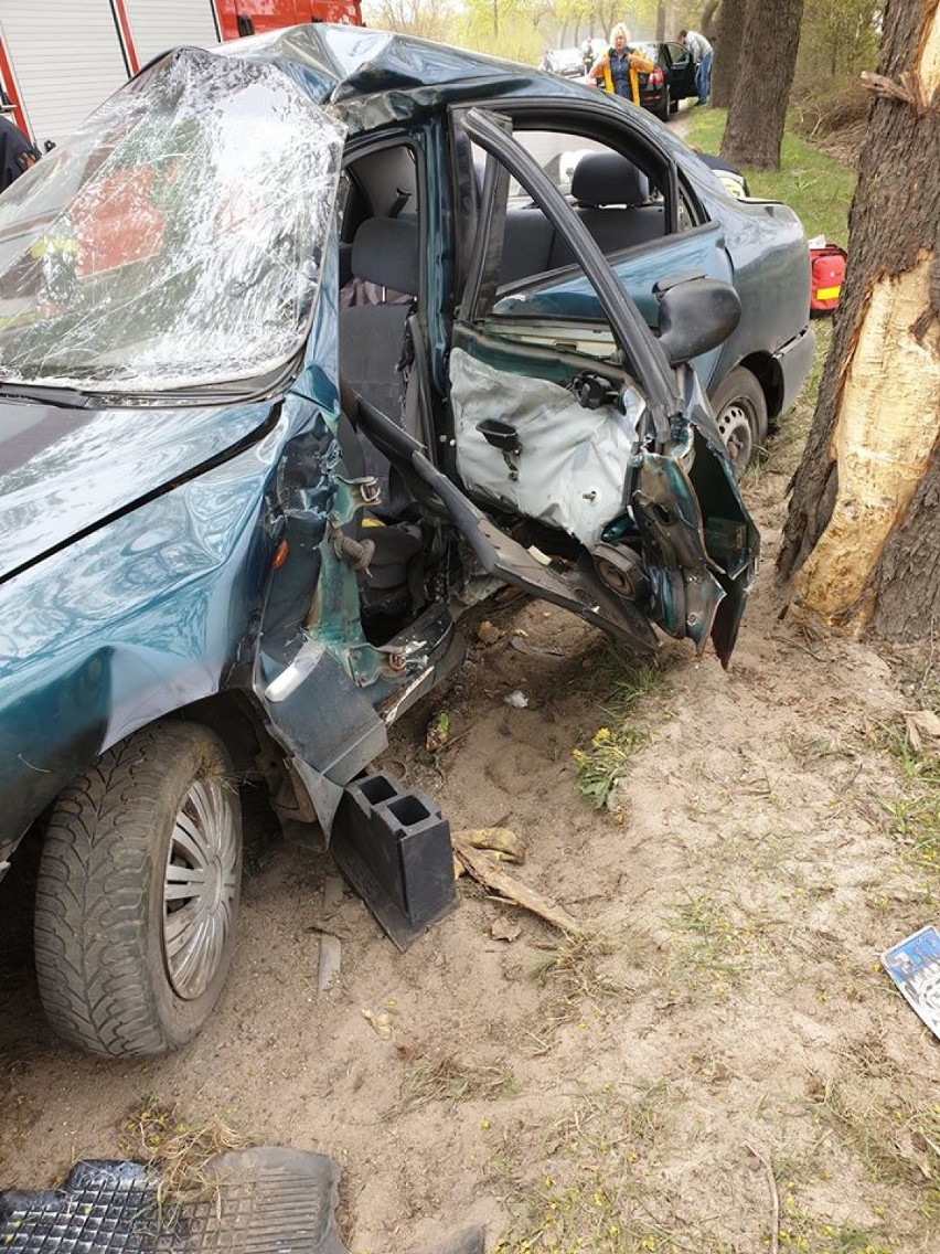 Wypadek w Dubowie (27.04)