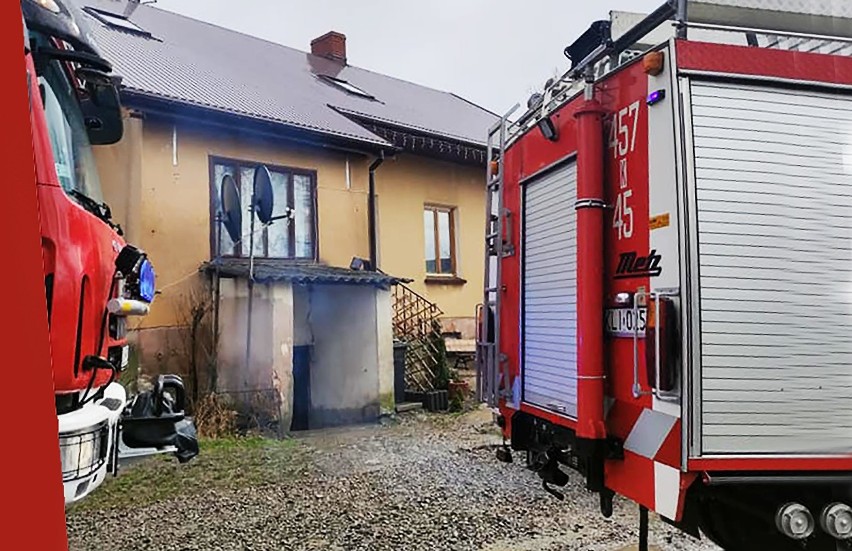 W podlimanowskiei wsi Janowice pożar tydzień po pożarze