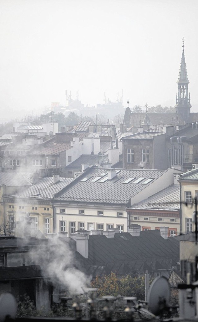 Głównym źródłem smogu w Krakowie są piece węglowe