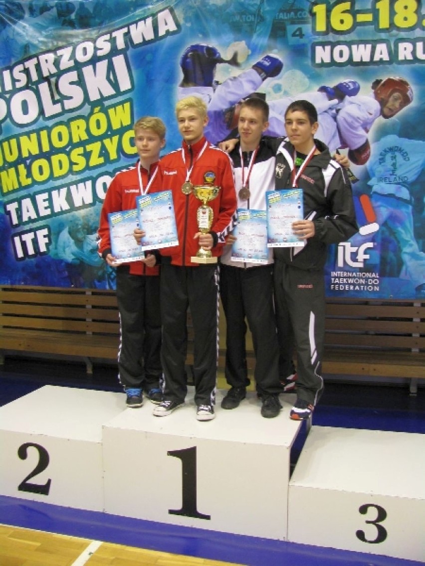 Taekwon–do: Juniorzy z lubińskiego klubu przywieźli trzy medale