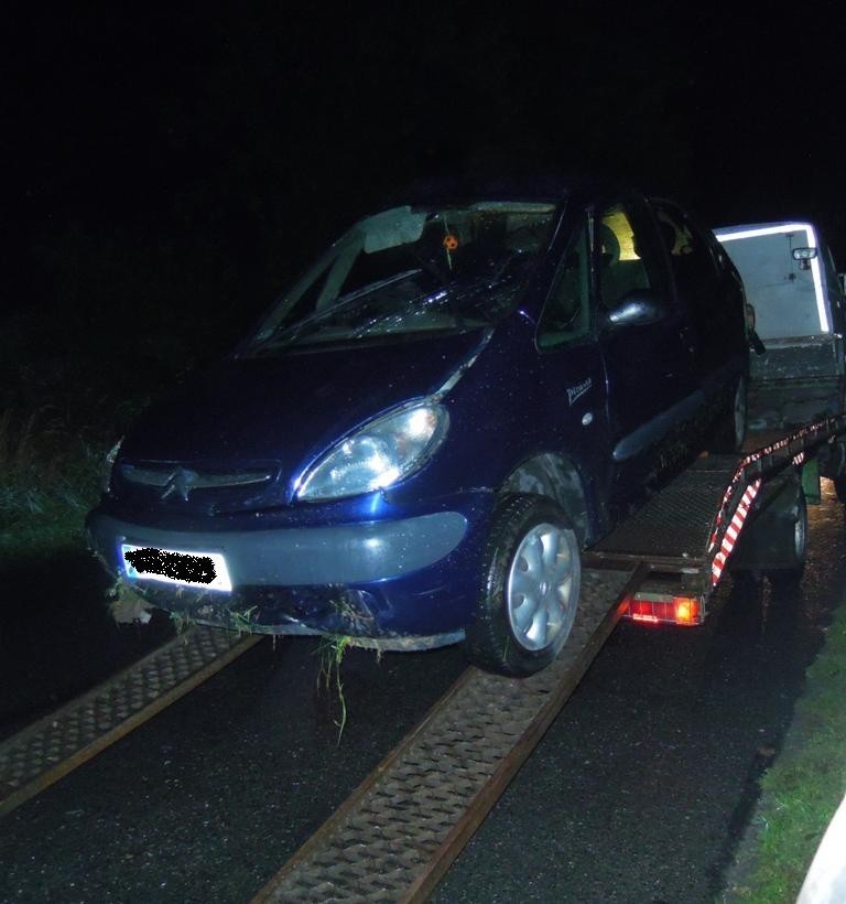 Kolonia Miączyn: Zderzenie citroena z seatem. 21-latek w...