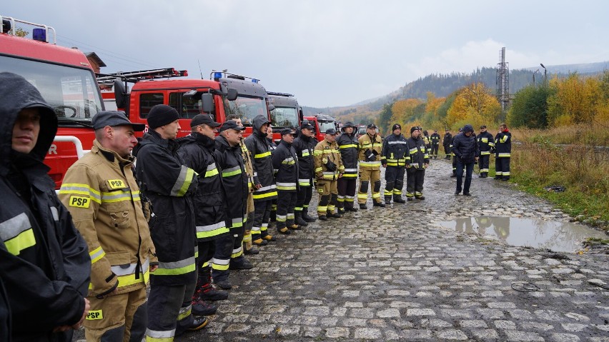 Ćwiczenia ratownicze "WOLARZ 2021" jednostek Straży Pożarnej