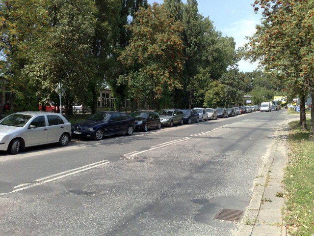 Parkowanie w Lublinie: Ul. Gospodarcza