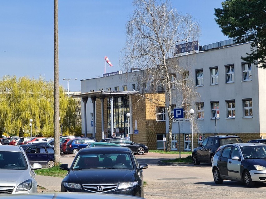 Szpital dziecięcy, w tym znajdujący się przy nim parking, ma...