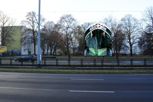 Przy ul. Grunwaldzkiej 178 w Gdańsku powstaje nowy mural, który ...
