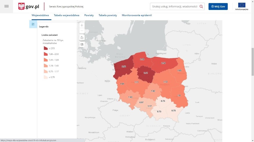 W całej Polsce potwierdzono 6 322 nowe zakażenia. Zmarło 346...