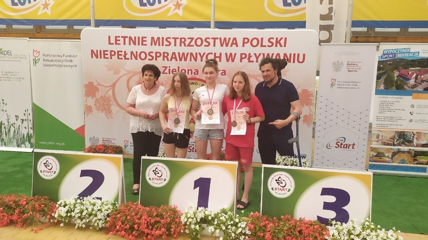 Kaliszanki na podium mistrzostw Polski niepełnosprawnych