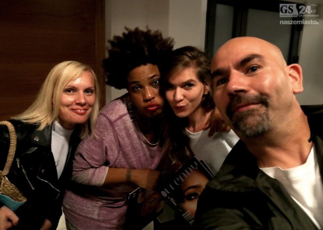 Macy Gray, choć zmęczona po świetnym koncercie, ale nie odmówiła nam wspólnego selfie :-)