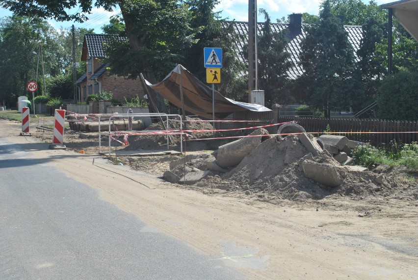 Budowa kanalizacji w Kiełpinach