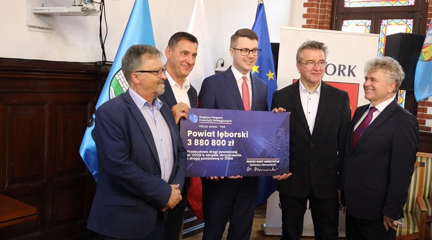 Blisko 19 mln zł na inwestycje w ramach Rządowego Programu Inwestycji Strategicznych wesprze popegeerowskie gminy powiatu lęborskiego