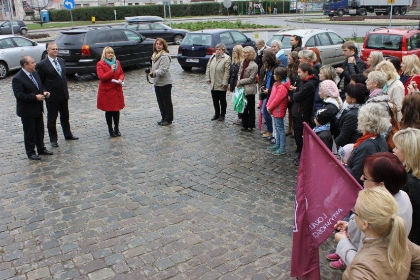 Podziękowanie za zdobycie certyfikatów Zielonej Flagi