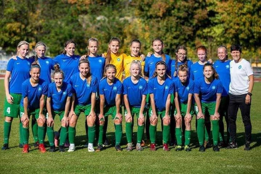 Alicja Grzybowska na co dzień reprezentująca barwy pleszewskiej Stali przebywała na zgrupowaniu kadry Wielkopolski U16 w piłce nożnej