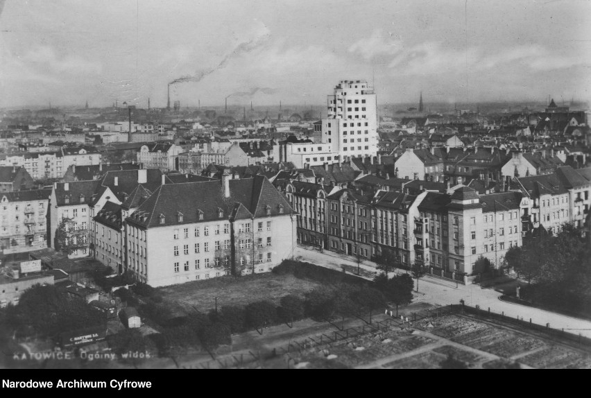 Przedwojenne Katowice na archiwalnych fotografiach....