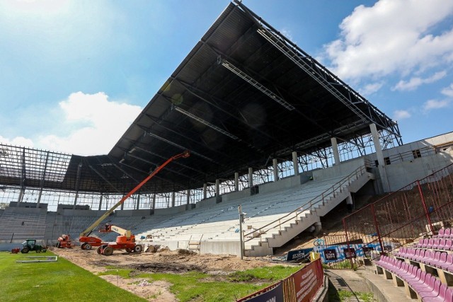 Stadion Pogoni Szczecin - stan na 27 maja 2020