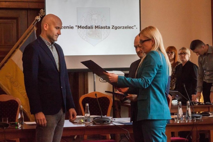 Zdzisław Smektała i Takis Kanculis uhonorowani Medalami Miasta Zgorzelec