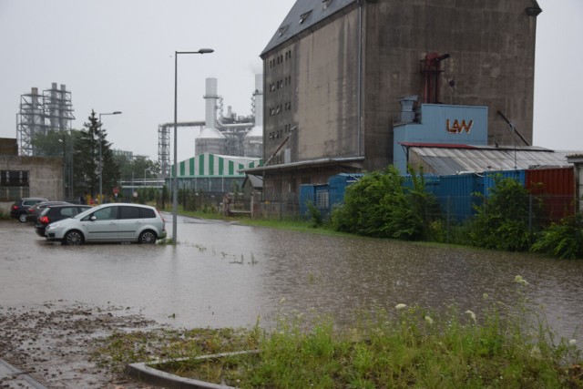 Lipcowa burza nad Szczecinkiem