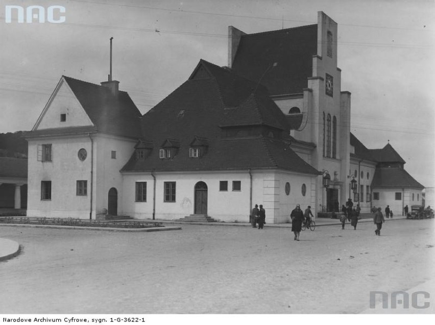 Przedwojenny dworzec w Gdyni