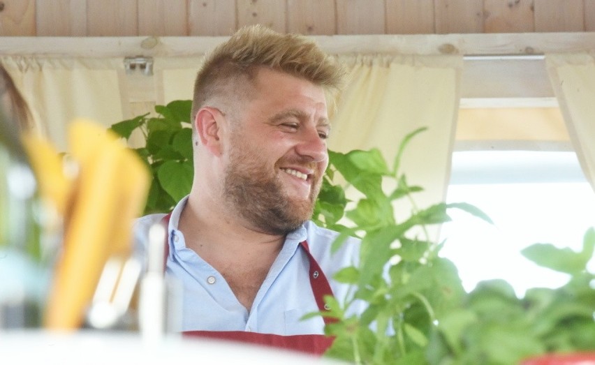 Tomasz Jakubiak w Przytoku poprowadził warsztaty kulinarne