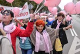 Marsz Różowej Wstążki 2019. Manifestacja przeszła ulicami Gdyni