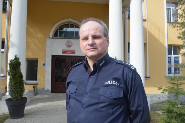 Insp. Michał Gawlik, komendant powiatowy policji w Zakopanem